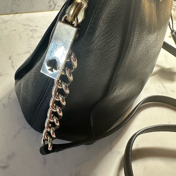 Kate Spade Black Crossbody Bag with Gold Accents - Picture 3 of 10